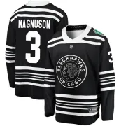 Fanatics Branded Keith Magnuson Chicago Blackhawks Youth Breakaway 2019 Winter Classic Jersey - Black