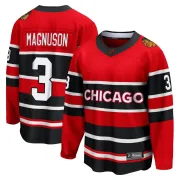 Fanatics Branded Keith Magnuson Chicago Blackhawks Youth Breakaway Special Edition 2.0 Jersey - Red