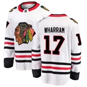 Fanatics Branded Kenny Wharram Chicago Blackhawks Men's Breakaway Away Jersey - White