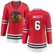 Fanatics Branded Lou Angotti Chicago Blackhawks Women's Breakaway Home Jersey - Red