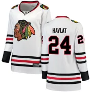 Fanatics Branded Martin Havlat Chicago Blackhawks Women's Breakaway Away Jersey - White