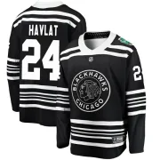 Fanatics Branded Martin Havlat Chicago Blackhawks Youth Breakaway 2019 Winter Classic Jersey - Black