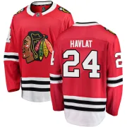 Fanatics Branded Martin Havlat Chicago Blackhawks Youth Breakaway Home Jersey - Red