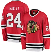 Fanatics Branded Martin Havlat Chicago Blackhawks Youth Premier Breakaway Heritage Jersey - Red