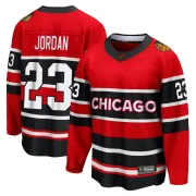 Fanatics Branded Michael Jordan Chicago Blackhawks Men's Breakaway Special Edition 2.0 Jersey - Red