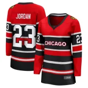 Fanatics Branded Michael Jordan Chicago Blackhawks Women's Breakaway Special Edition 2.0 Jersey - Red