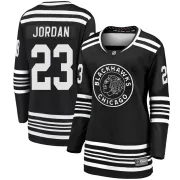 Fanatics Branded Michael Jordan Chicago Blackhawks Women's Premier Breakaway Alternate 2019/20 Jersey - Black