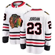 Fanatics Branded Michael Jordan Chicago Blackhawks Youth Breakaway Away Jersey - White