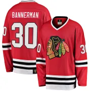 Fanatics Branded Murray Bannerman Chicago Blackhawks Men's Premier Breakaway Heritage Jersey - Red