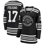 Fanatics Branded Nick Foligno Chicago Blackhawks Women's Premier Breakaway Alternate 2019/20 Jersey - Black