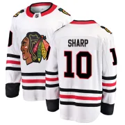 Fanatics Branded Patrick Sharp Chicago Blackhawks Youth Breakaway Away Jersey - White