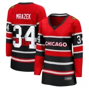 Fanatics Branded Petr Mrazek Chicago Blackhawks Women's Breakaway Special Edition 2.0 Jersey - Red