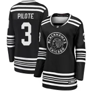 Fanatics Branded Pierre Pilote Chicago Blackhawks Women's Premier Breakaway Alternate 2019/20 Jersey - Black