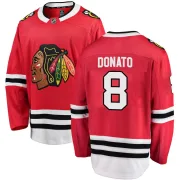 Fanatics Branded Ryan Donato Chicago Blackhawks Men's Breakaway Home Jersey - Red