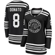 Fanatics Branded Ryan Donato Chicago Blackhawks Women's Premier Breakaway Alternate 2019/20 Jersey - Black