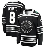 Fanatics Branded Ryan Donato Chicago Blackhawks Youth Breakaway 2019 Winter Classic Jersey - Black