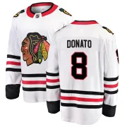 Fanatics Branded Ryan Donato Chicago Blackhawks Youth Breakaway Away Jersey - White