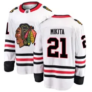 Fanatics Branded Stan Mikita Chicago Blackhawks Men's Breakaway Away Jersey - White