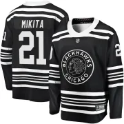 Fanatics Branded Stan Mikita Chicago Blackhawks Men's Premier Breakaway Alternate 2019/20 Jersey - Black