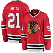 Fanatics Branded Stan Mikita Chicago Blackhawks Men's Premier Breakaway Heritage Jersey - Red
