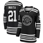 Fanatics Branded Stan Mikita Chicago Blackhawks Women's Premier Breakaway Alternate 2019/20 Jersey - Black