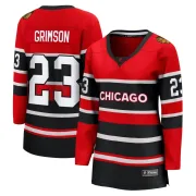 Fanatics Branded Stu Grimson Chicago Blackhawks Women's Breakaway Special Edition 2.0 Jersey - Red