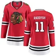 Fanatics Branded Taylor Raddysh Chicago Blackhawks Women's Breakaway Home Jersey - Red
