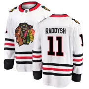 Fanatics Branded Taylor Raddysh Chicago Blackhawks Youth Breakaway Away Jersey - White