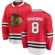 Fanatics Branded Terry Ruskowski Chicago Blackhawks Men's Breakaway Home Jersey - Red