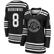 Fanatics Branded Terry Ruskowski Chicago Blackhawks Women's Premier Breakaway Alternate 2019/20 Jersey - Black