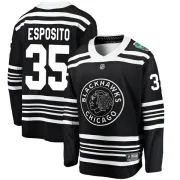 Fanatics Branded Tony Esposito Chicago Blackhawks Youth Breakaway 2019 Winter Classic Jersey - Black