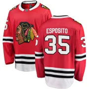 Fanatics Branded Tony Esposito Chicago Blackhawks Youth Breakaway Home Jersey - Red