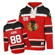Patrick Kane Chicago Blackhawks Youth Authentic Old Time Hockey Sawyer Hooded Sweatshirt - Red