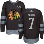 Pit Martin Chicago Blackhawks Youth Authentic 1917-2017 100th Anniversary Jersey - Black